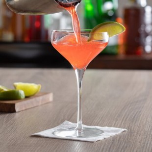 Reserve by Libbey 9328 Prism 6 oz. Customizable Coupe Glass - 12/Case
