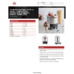 Carnival King Triple 16-24 oz. Sauce / Topping Bottle Warmer with 6 Squeeze Bottles - 550W, 120V Carnival King Triple 16-24 oz. Sauce / Topping Bottle Warmer with 6 Squeeze Bottles - 550W, 120V