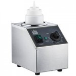 Carnival King Triple 16-24 oz. Sauce / Topping Bottle Warmer with 6 Squeeze Bottles - 550W, 120V Carnival King Triple 16-24 oz. Sauce / Topping Bottle Warmer with 6 Squeeze Bottles - 550W, 120V