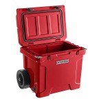 CaterGator CG35RDW Red 35 Qt. Mobile Rotomolded Outdoor Cooler / Ice Chest CaterGator CG35RDW Red 35 Qt. Mobile Rotomolded Outdoor Cooler / Ice Chest