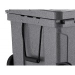 CaterGator CG170PGW Gray 170 Qt. Mobile Rotomolded Outdoor Cooler / Ice Chest