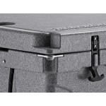CaterGator CG170PGW Gray 170 Qt. Mobile Rotomolded Outdoor Cooler / Ice Chest