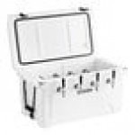 CaterGator JB65WH4 White 4 Faucet 68 Qt. Insulated Jockey Box with 79 ft. Coils CaterGator JB65WH4 White 4 Faucet 68 Qt. Insulated Jockey Box with 79 ft. Coils