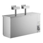 Avantco UDD-72-HC-S (2) Four Tap Kegerator Beer Dispenser - Stainless Steel, (3) 1/2 Keg Capacity Avantco UDD-72-HC-S (2) Four Tap Kegerator Beer Dispenser - Stainless Steel, (3) 1/2 Keg Capacity