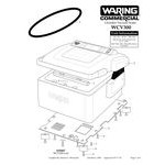 Waring WCV300 Chamber Vacuum Packaging Machine with 11 Waring WCV300 Chamber Vacuum Packaging Machine with 11