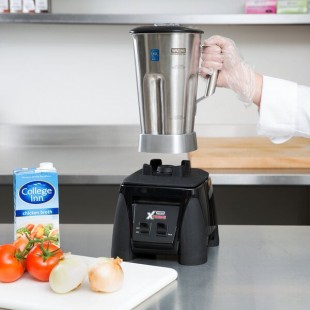 Waring MX1000XTS Xtreme 3 1/2 hp Commercial Blender with Paddle Switches, and 64 oz. Stainless Steel Container - 120V Waring MX1000XTS Xtreme 3 1/2 hp Commercial Blender with Paddle Switches, and 64 oz. Stainless Steel Container - 120V