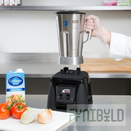 Waring MX1000XTS Xtreme 3 1/2 hp Commercial Blender with Paddle Switches, and 64 oz. Stainless Steel Container - 120V