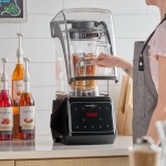 AvaMix Apex HBX2000 64 oz. 3 1/2 hp Programmable Commercial Blender with Touchpad and Sound Enclosure - 120V AvaMix Apex HBX2000 64 oz. 3 1/2 hp Programmable Commercial Blender with Touchpad and Sound Enclosure - 120V