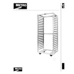 Metro RD33N 20 Pan Side Load Oval Tray Rack - Assembled