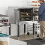 MainStreet Equipment EC1-C Single Deck Electric Full Size Convection Oven with Legs - 208V, 3 / 1 Phase, 11 kW MainStreet Equipment EC1-C Single Deck Electric Full Size Convection Oven with Legs - 208V, 3 / 1 Phase, 11 kW
