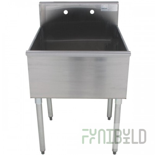 Advance Tabco 6-41-24 One Compartment Stainless Steel Commercial Sink - 24
