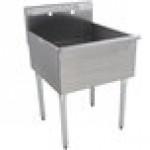 Advance Tabco 6-41-24 One Compartment Stainless Steel Commercial Sink - 24