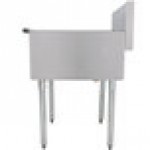 Advance Tabco 6-41-24 One Compartment Stainless Steel Commercial Sink - 24