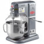 Estella EMIX8G Silver 8 Qt. Programmable Bowl Lift Countertop Mixer with Guard & Standard Accessories - 120V, 4/5 hp Estella EMIX8G Silver 8 Qt. Programmable Bowl Lift Countertop Mixer with Guard & Standard Accessories - 120V, 4/5 hp