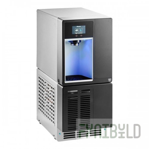 Follett 7UC114A-NW-CL-ST-00 Champion 7 Series Air-Cooled Chewblet Undercounter Ice Maker and Dispenser with 7 lb. Bin and Filter - 115V, 100 lb.