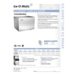 Ice-O-Matic ICE1506HR49 ICE Series 30