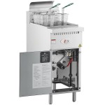Cooking Performance Group FFOP40 Liquid Propane 40 lb. Stainless Steel Open Pot Floor Fryer - 90,000 BTU Cooking Performance Group FFOP40 Liquid Propane 40 lb. Stainless Steel Open Pot Floor Fryer - 90,000 BTU