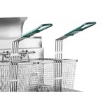 Cooking Performance Group FFOP40 Liquid Propane 40 lb. Stainless Steel Open Pot Floor Fryer - 90,000 BTU Cooking Performance Group FFOP40 Liquid Propane 40 lb. Stainless Steel Open Pot Floor Fryer - 90,000 BTU