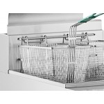 Cooking Performance Group FFOP40 Liquid Propane 40 lb. Stainless Steel Open Pot Floor Fryer - 90,000 BTU Cooking Performance Group FFOP40 Liquid Propane 40 lb. Stainless Steel Open Pot Floor Fryer - 90,000 BTU