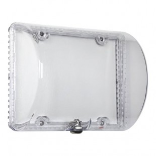 Safety Technology International Clear Flush-Mount Thermostat Protector with Key Lock STI-9110