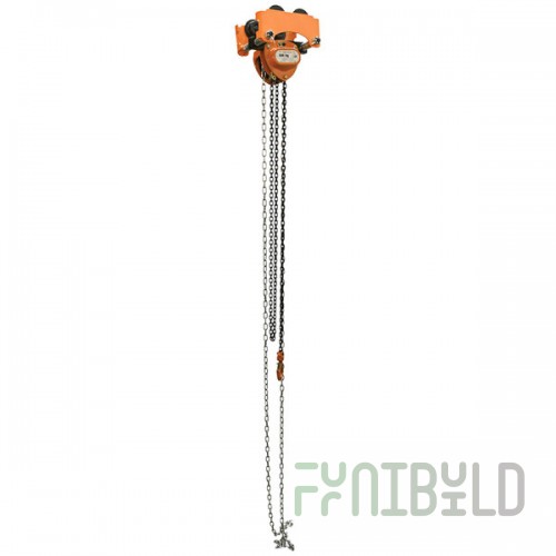 Vestil Low Headroom Chain Hoist Push Trolley LOW-1P