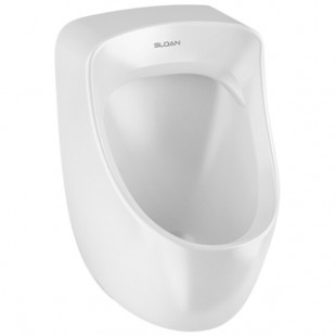 Sloan 1107019 Vitreous China Small Washdown Urinal with Rear Spud Inlet - 0.125 to 1.0 GPF
