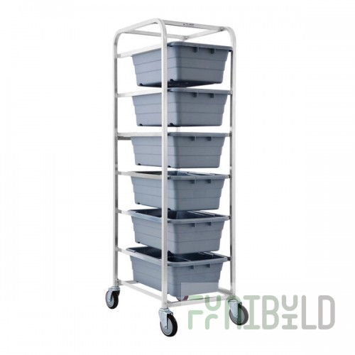 Winholt SS-L-6 Stainless Steel Lug Rack - 6 Lug Capacity