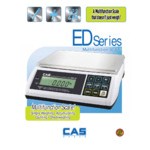 CAS ED-30LB ED Series 30 lb. Multifunction Digital Bench Scale - Legal for Trade CAS ED-30LB ED Series 30 lb. Multifunction Digital Bench Scale - Legal for Trade