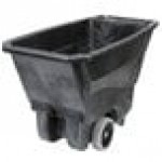Rubbermaid® 0.5 Cubic Yard Black Tilt Truck / Trash Cart with Hinged Dome Lid (450 lb.) Rubbermaid® 0.5 Cubic Yard Black Tilt Truck / Trash Cart with Hinged Dome Lid (450 lb.)