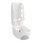 Novo White Manual Foam Hand Soap / Sanitizer Dispenser 33.8 fl. oz. (1000 mL)