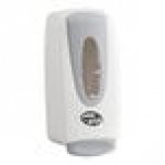 Novo White Manual Foam Hand Soap / Sanitizer Dispenser 33.8 fl. oz. (1000 mL)