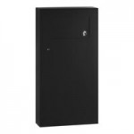 Bobrick B-35903.MBLK TrimLineSeries C-Fold / Multifold Black Stainless Steel Recessed Paper Towel Dispenser Bobrick B-35903.MBLK TrimLineSeries C-Fold / Multifold Black Stainless Steel Recessed Paper Towel Dispenser