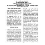 Rainbowair 5600-II Activator Ozone Generator Air Purifier