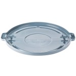 Rubbermaid® FG261960GRAY BRUTE 20 Gallon Gray Round Trash Can Lid