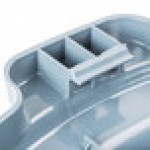Rubbermaid® FG261960GRAY BRUTE 20 Gallon Gray Round Trash Can Lid