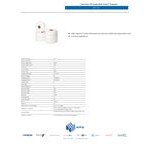 Merfin 162 Universal 2-Ply Jumbo 1000' Toilet Paper Roll with 9