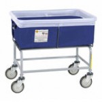 R&B Wire Products, Inc. 3 Bushel Gray Elevated Antimicrobial Vinyl Basket Truck with Bumper 463SOB/ANTI/GRY R&B Wire Products, Inc. 3 Bushel Gray Elevated Antimicrobial Vinyl Basket Truck with Bumper 463SOB/ANTI/GRY