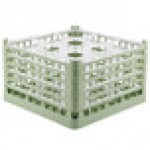 Vollrath 52765 Signature Full-Size Light Green 9-Compartment 10 9/16