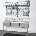 Metro SmartWall G3 Dish Wash Task Station Kit with 72 Metro SmartWall G3 Dish Wash Task Station Kit with 72