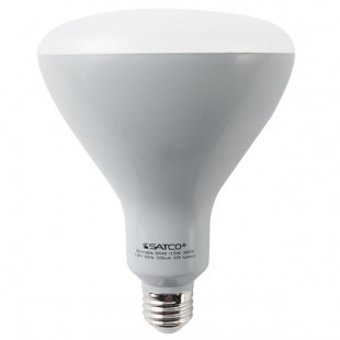 Satco S9635 11.5 Watt (75 Watt Equivalent) Frosted Warm White LED Flood Lamp Reflector Light Bulb - 120V (BR40) Satco S9635 11.5 Watt (75 Watt Equivalent) Frosted Warm White LED Flood Lamp Reflector Light Bulb - 120V (BR40)
