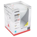 Satco S9635 11.5 Watt (75 Watt Equivalent) Frosted Warm White LED Flood Lamp Reflector Light Bulb - 120V (BR40) Satco S9635 11.5 Watt (75 Watt Equivalent) Frosted Warm White LED Flood Lamp Reflector Light Bulb - 120V (BR40)