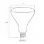 Satco S9635 11.5 Watt (75 Watt Equivalent) Frosted Warm White LED Flood Lamp Reflector Light Bulb - 120V (BR40) Satco S9635 11.5 Watt (75 Watt Equivalent) Frosted Warm White LED Flood Lamp Reflector Light Bulb - 120V (BR40)