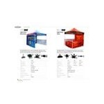 Caravan Canopy 22003105052 Aluma 20' x 10' Black Commercial Grade Instant Canopy Deluxe Kit Caravan Canopy 22003105052 Aluma 20' x 10' Black Commercial Grade Instant Canopy Deluxe Kit