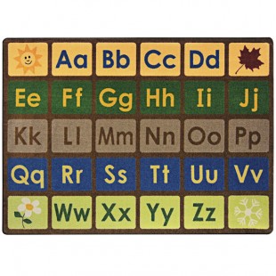 Joy Carpets Kid Essentials Any Day Alphabet 10' 9