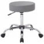 Boss Office B240-GY Gray Be Well Medical Professional Adjustable Stool