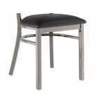 Lancaster Table & Seating Clear Coat Finish Cross Back Chair with 2 1/2