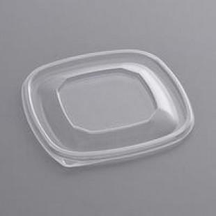 Sabert 51500B500 Bowl2 Clear Flat Lid for 8, 12, and 16 oz. Square Bowls - 500/Case Sabert 51500B500 Bowl2 Clear Flat Lid for 8, 12, and 16 oz. Square Bowls - 500/Case