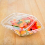 Sabert 51500B500 Bowl2 Clear Flat Lid for 8, 12, and 16 oz. Square Bowls - 500/Case Sabert 51500B500 Bowl2 Clear Flat Lid for 8, 12, and 16 oz. Square Bowls - 500/Case