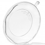 Choice TamperSafe 32 oz. Tamper-Resistant, Tamper-Evident Clear PET Plastic Bowl with Hinged Dome Lid - 150/Case