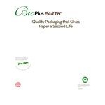 Fold-Pak 01BPEARTHM Bio-Plus Earth Kraft Microwavable Paper #1 Take-Out Container 4 3/8